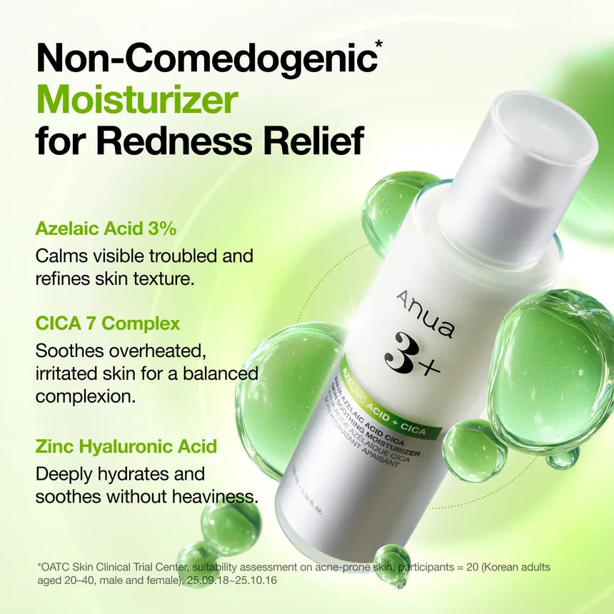 Azelaic Acid Cica Skin Soothing Moisturizer