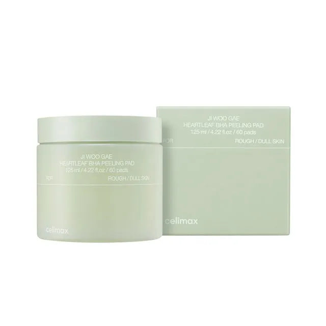 JIWOOGAE Heartleaf BHA Peeling Pad