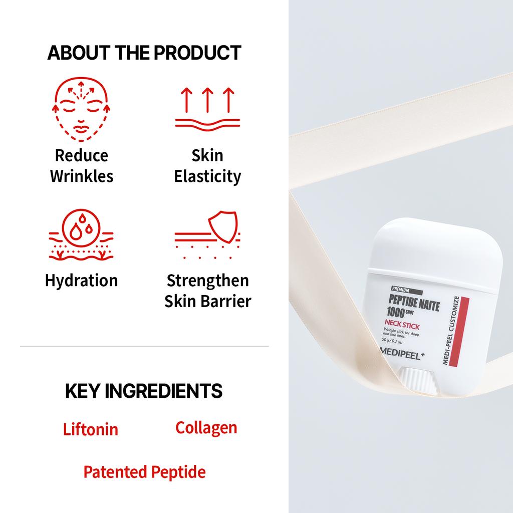 Premium Peptide Naite 1000 Neck Stick