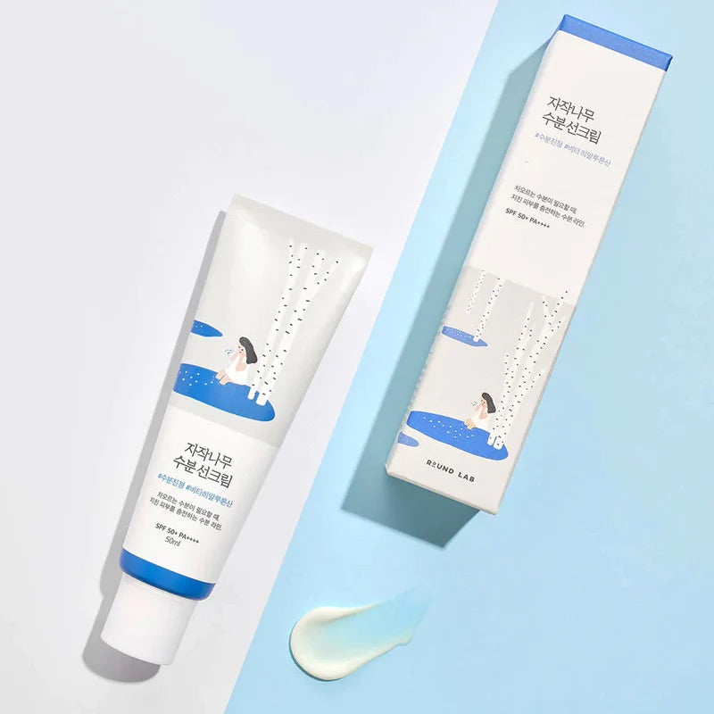 Trending product: Round Lab Birch Juice Moisturizing Sun Cream