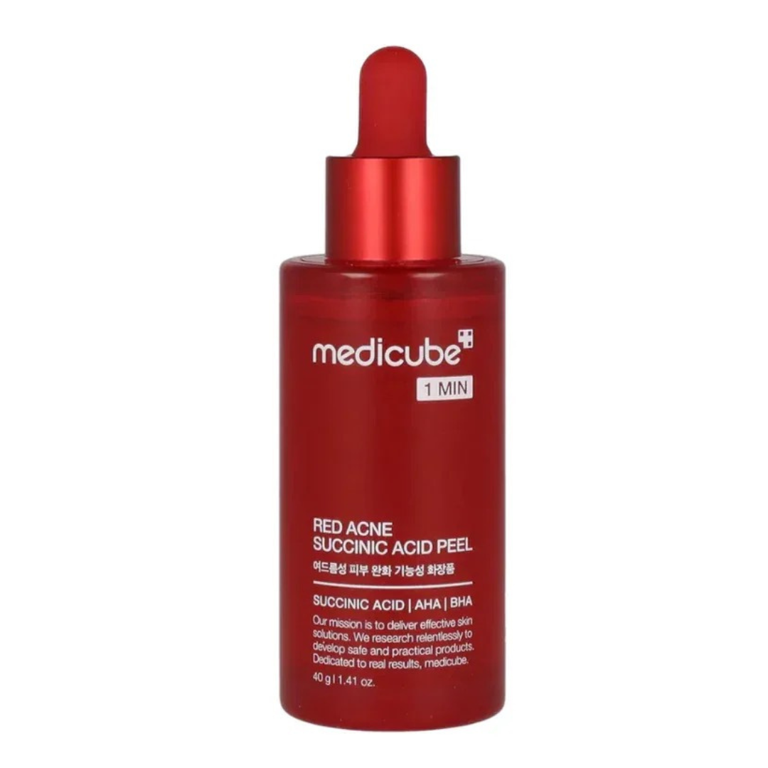 Red Acne Succinic Acid Peel