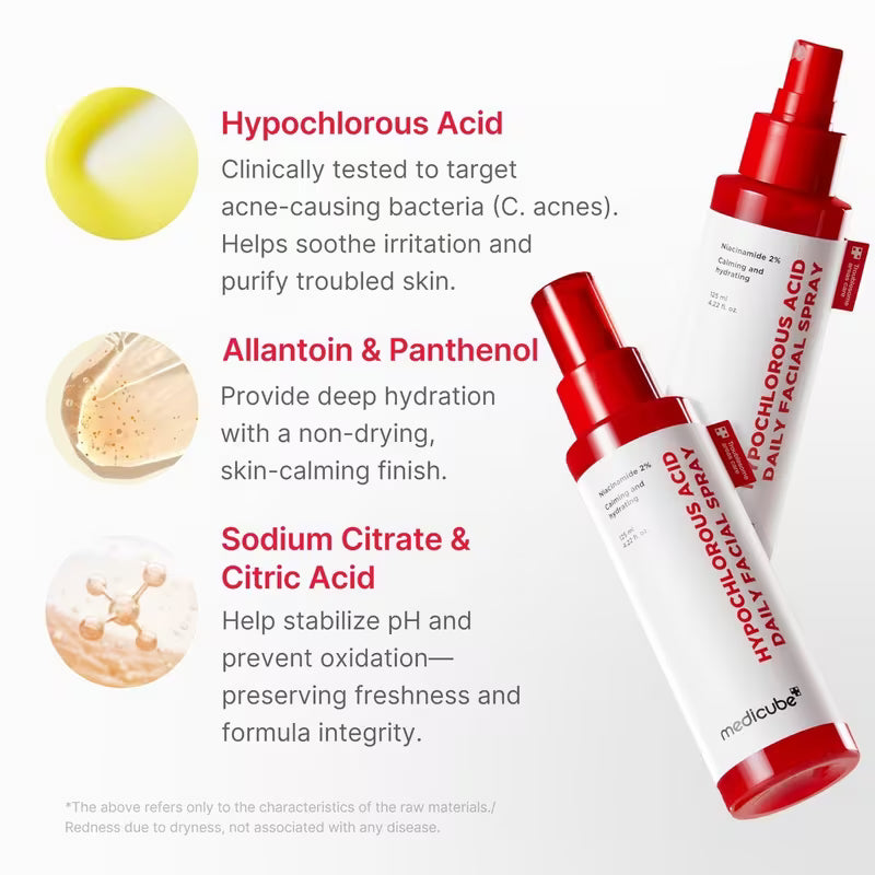 Hypochlorous Acid Daily Facial Spray