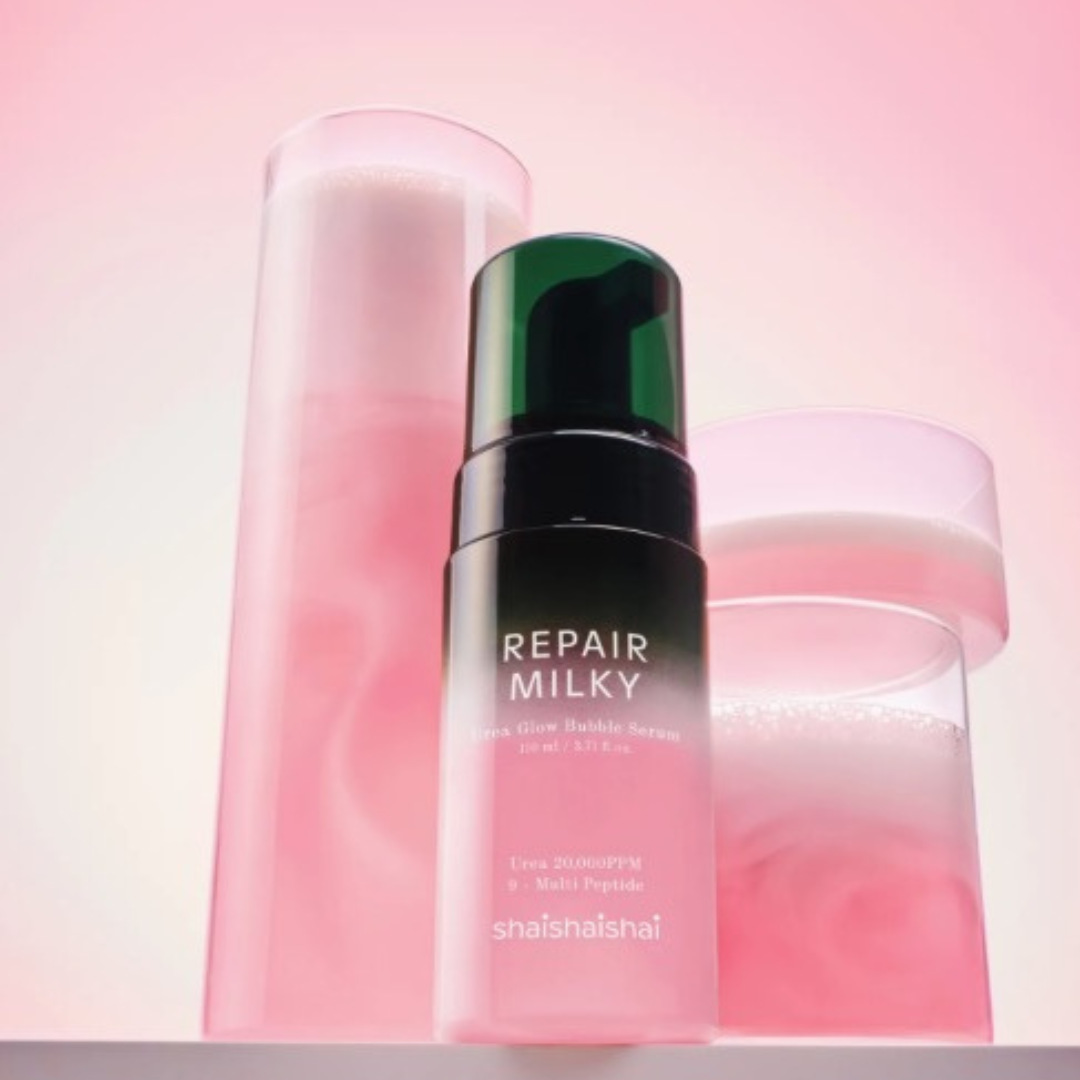 Repair Milky Urea Glow Bubble Serum