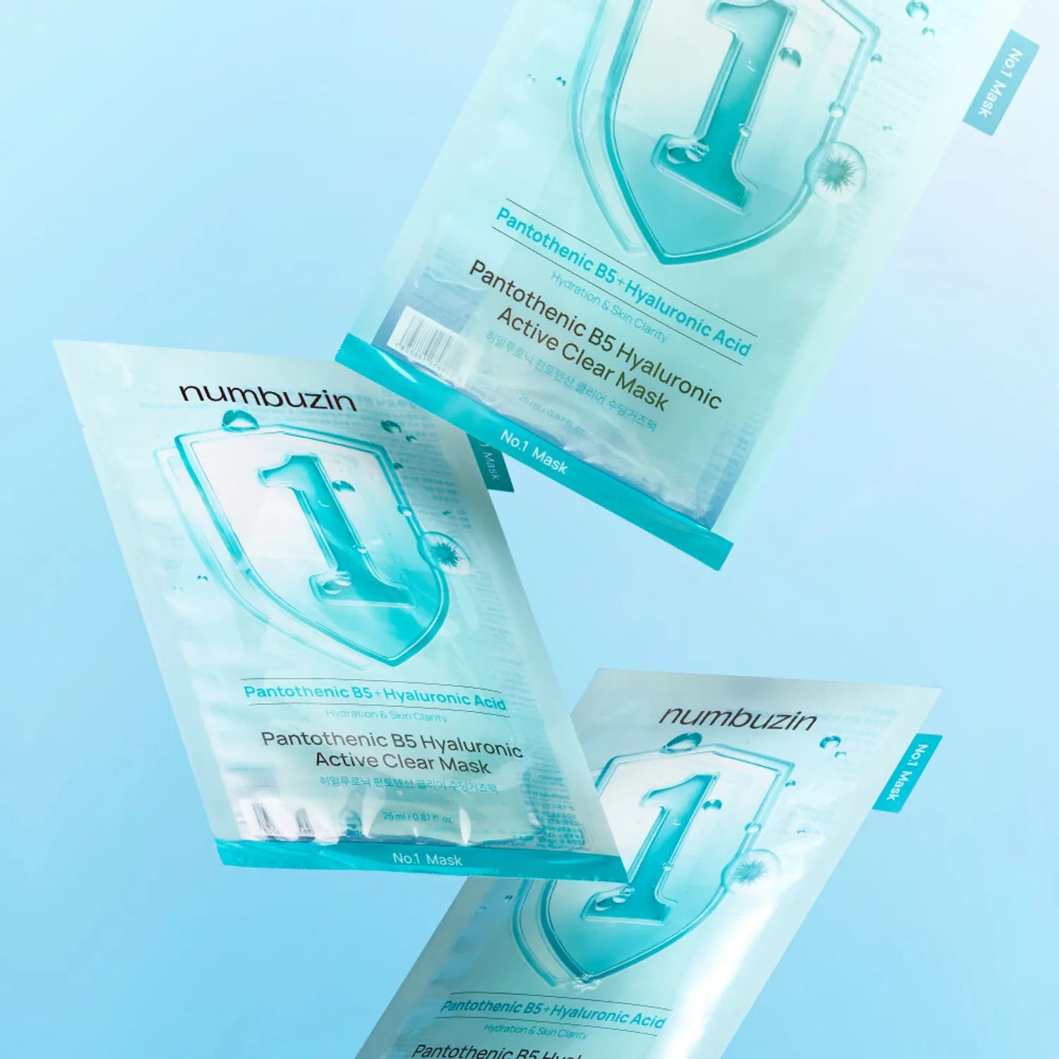 No.1 Pantothenic B5 Hyaluronic Active Clear Mask