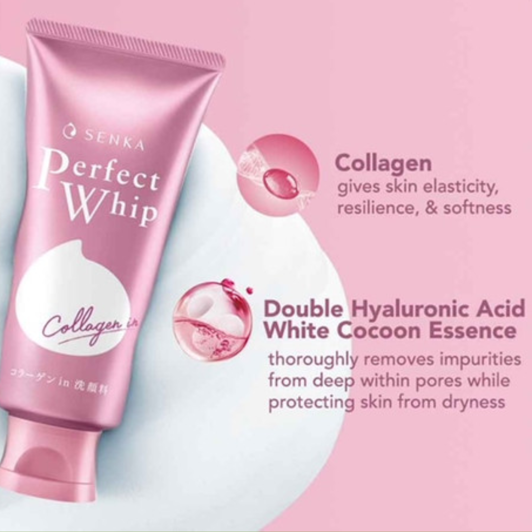 Senka Perfect Whip Collagen In Beauty Face Foam