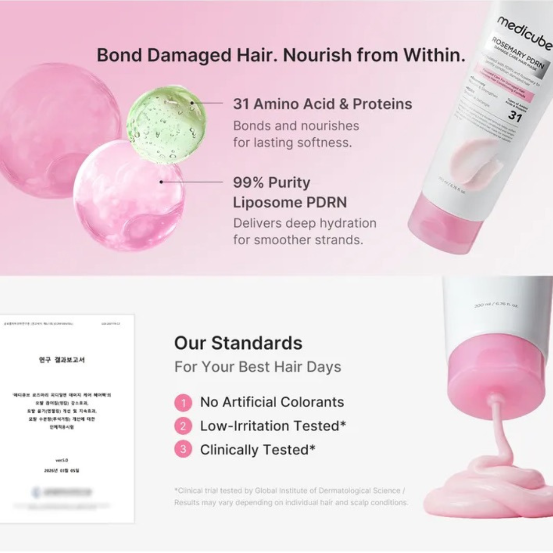 Rosemary PDRN Damage Care Hair Mask