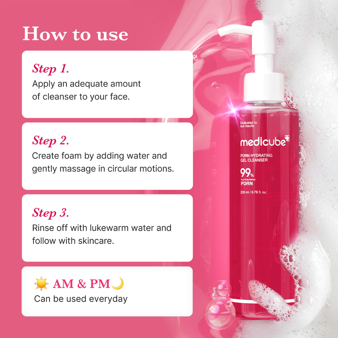 PDRN Hydrating Gel Cleanser