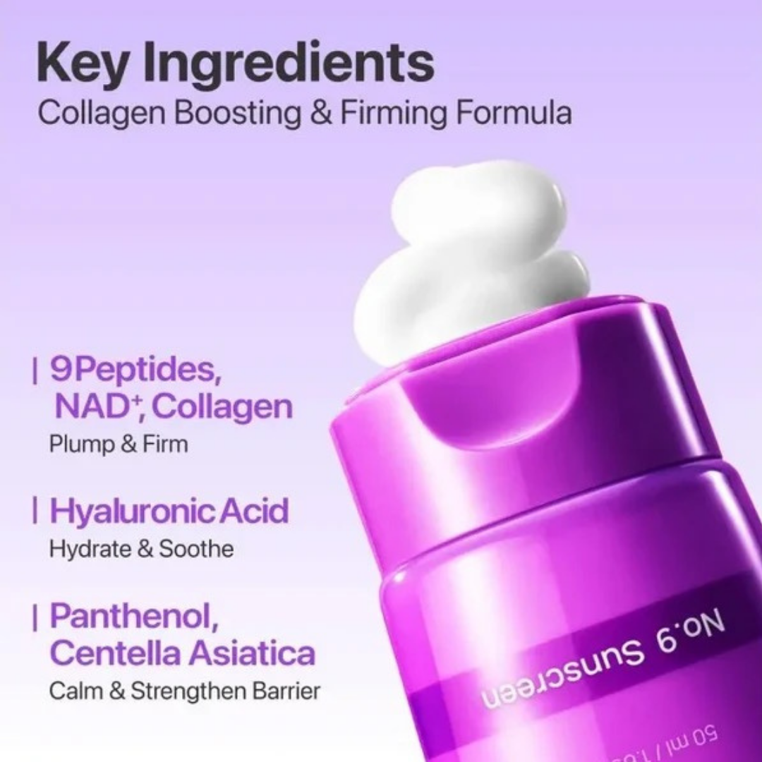 No.9 NAD+ 9 Peptides Dewy Sun Essence