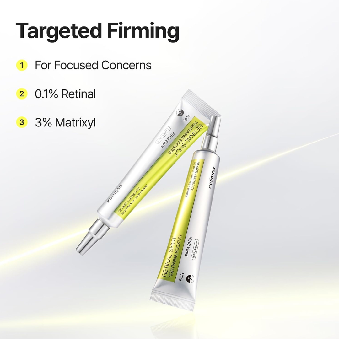 The Vita-A Retinol + Retinal Shot Tightening Serum & Booster Set