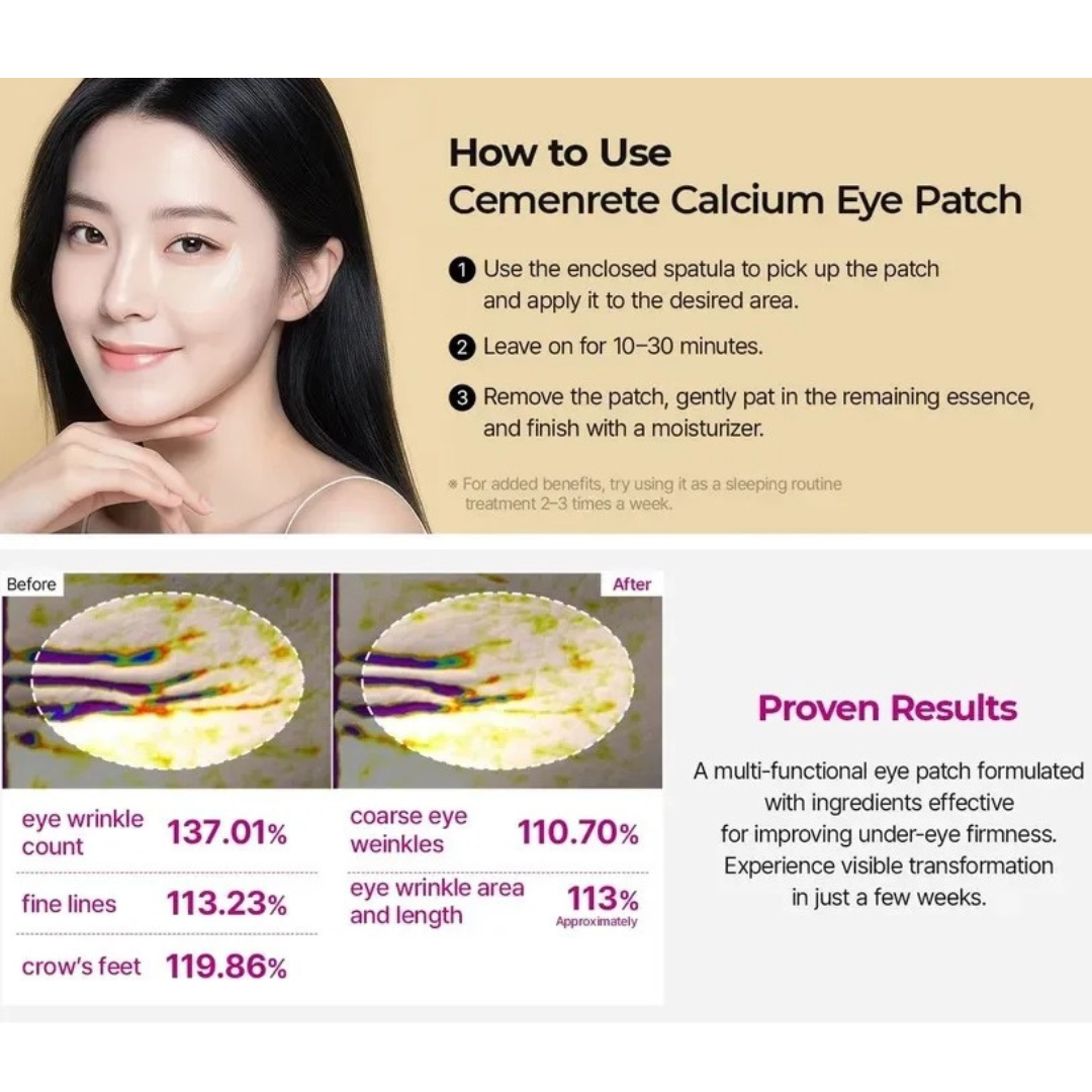 Cemenrete Calcium Volume Eye Patch
