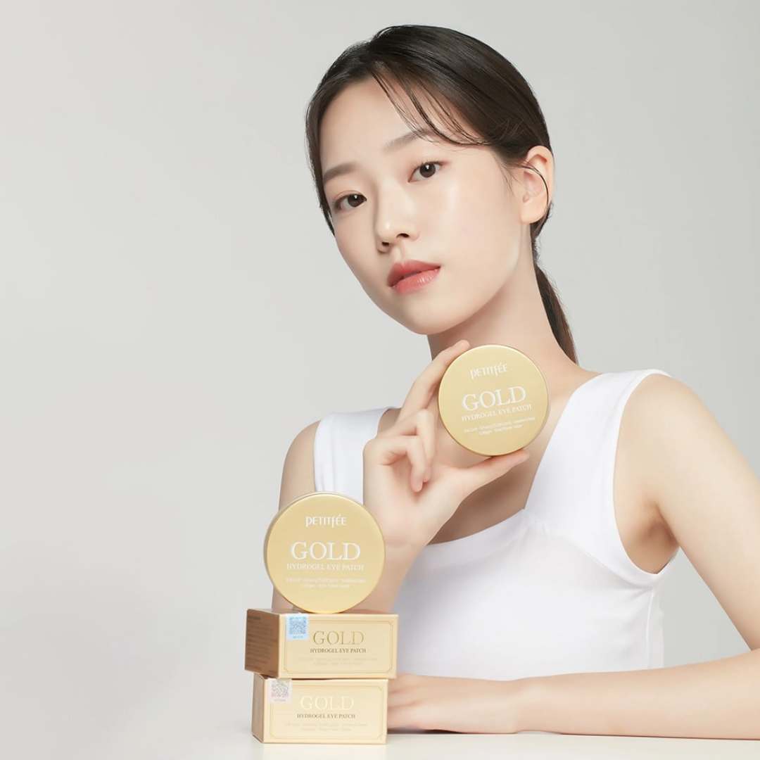 Gold Hydrogel Eye Patch