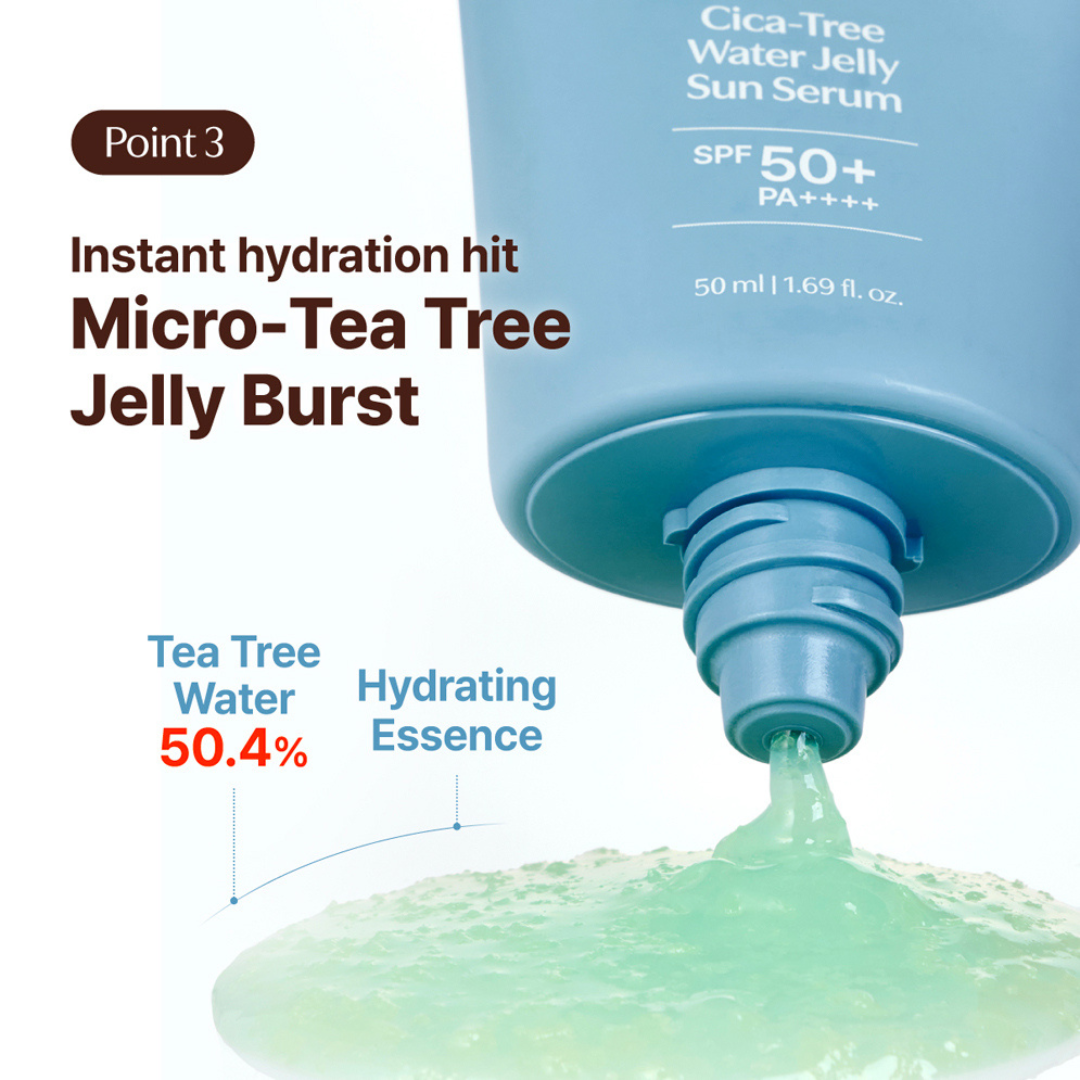 Cica-Tree Water Jelly Sun Serum