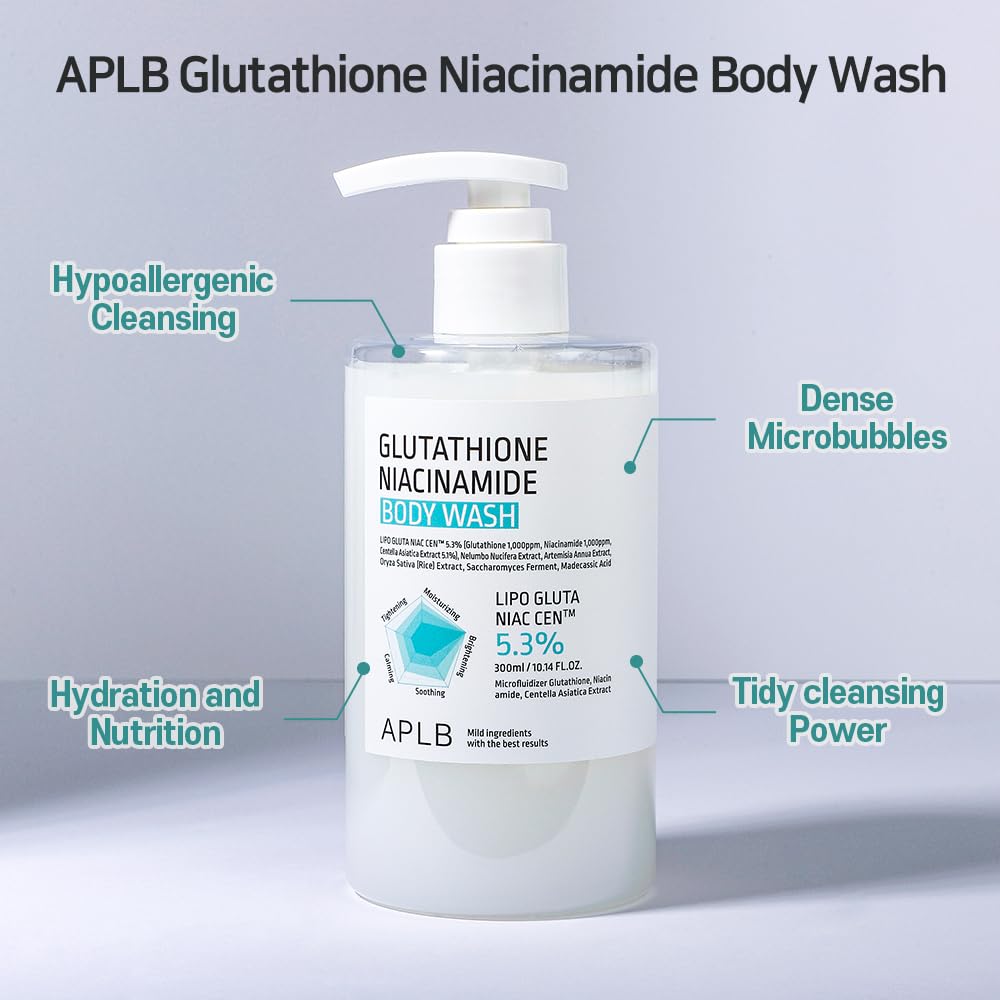 Glutathione Niacinamide Body Wash