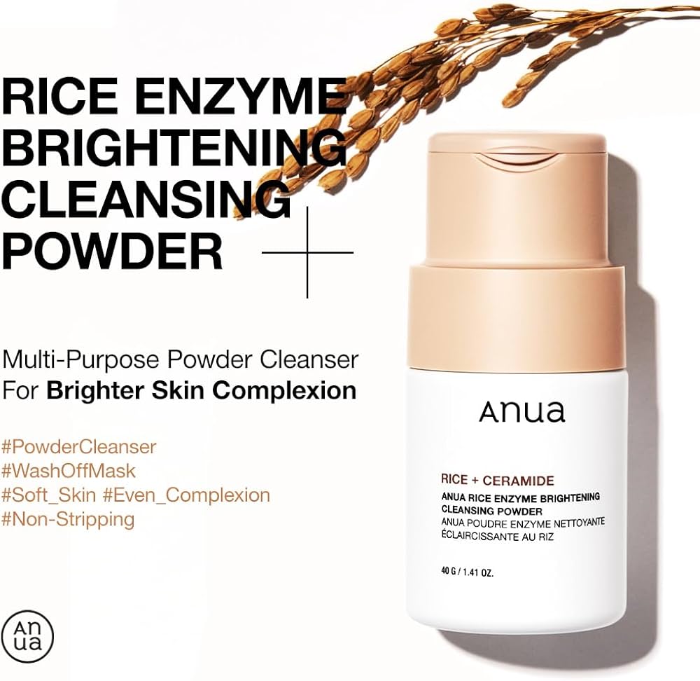 Rice Enzyme Brightening Cleansing Powder