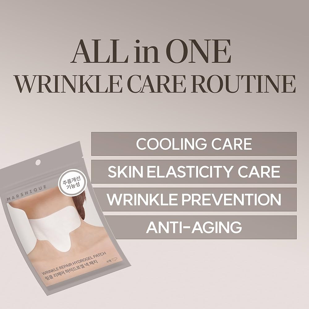 Wrinkle Repair Hydrogel Neck Patch