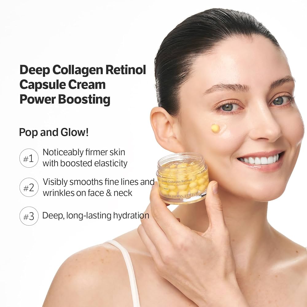 Deep Collagen Retinol Power Boosting Capsule Cream