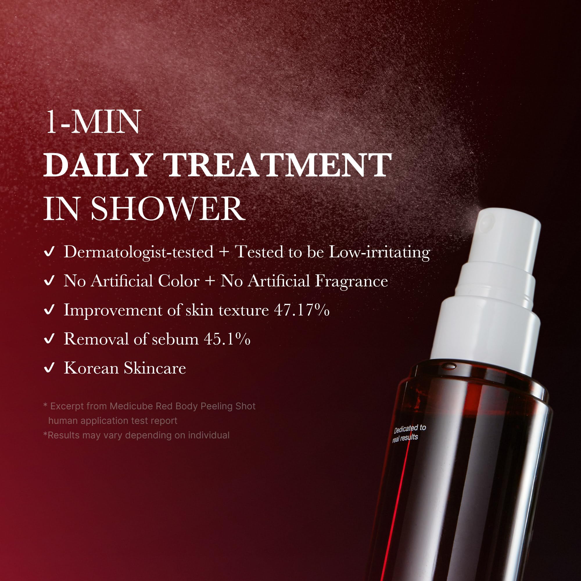 Red Acne Body Peeling Shot