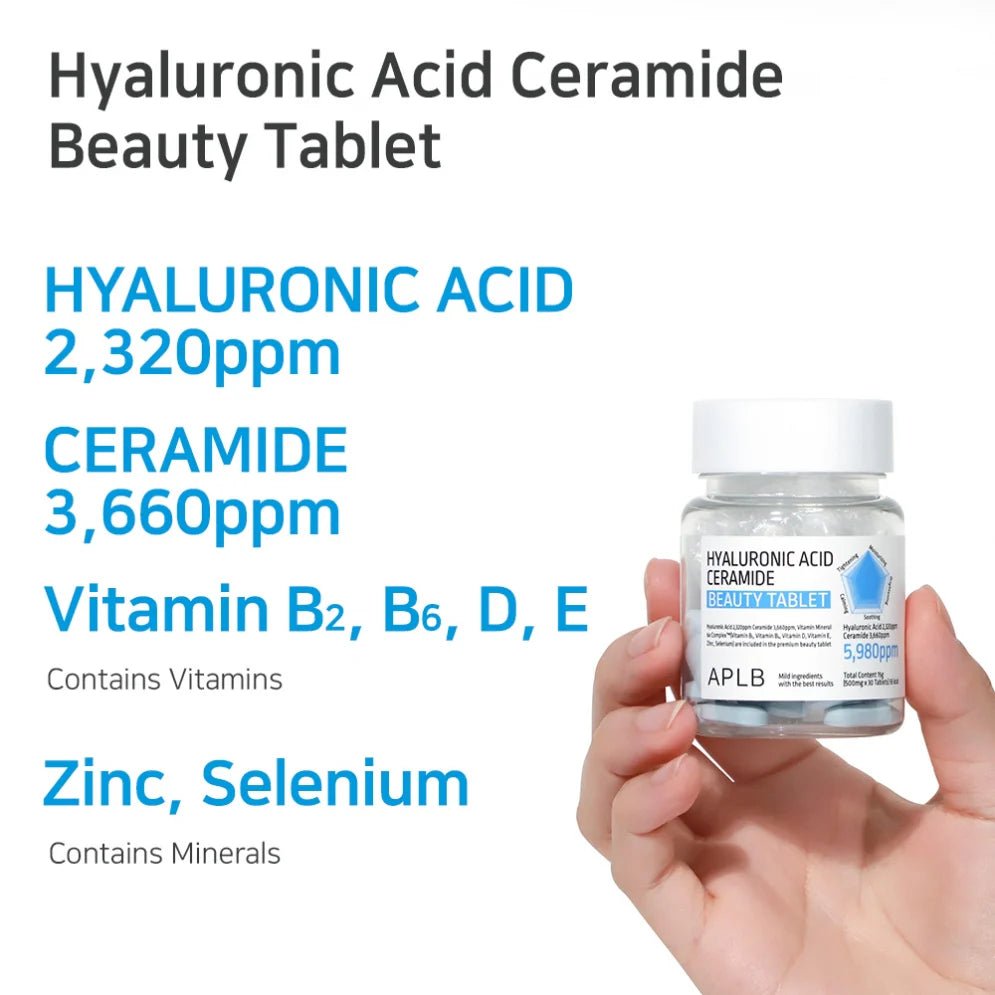 Hyaluronic Acid Ceramide Beauty Tablet