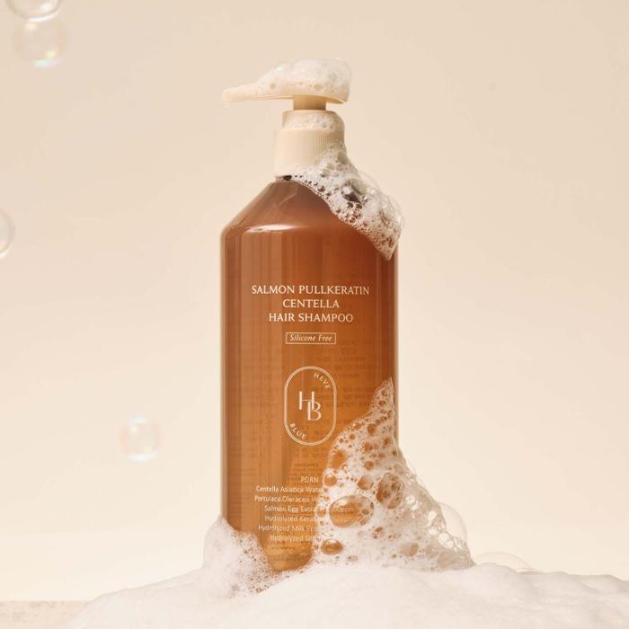 Salmon Pullkeratin Centella Hair Shampoo