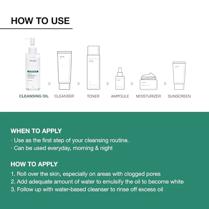 Heartleaf Pore Control Cleansing Oil Mild