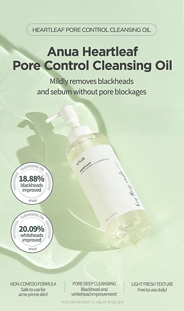 Heartleaf Pore Control Cleansing Oil