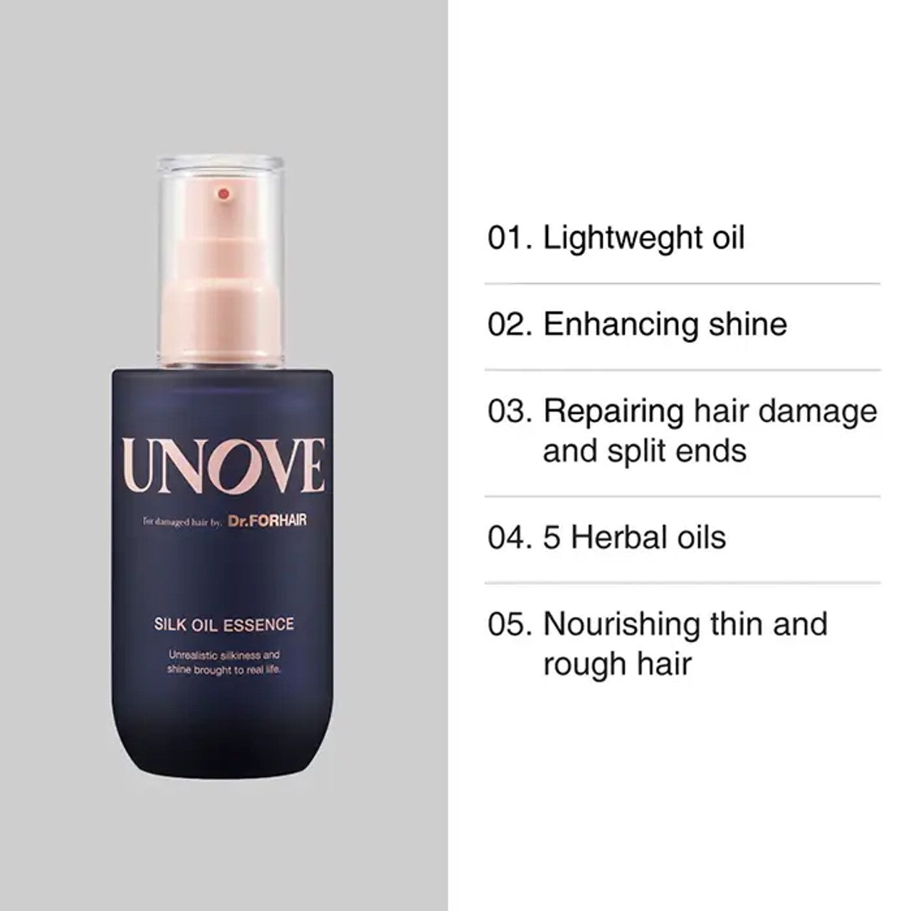 UNOVE Silk Oil Essence