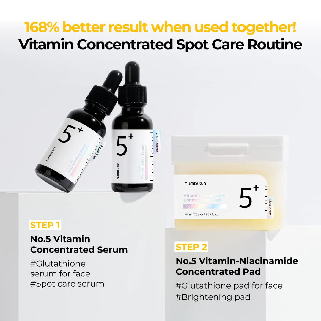 No.5 Vitamin Niacinamide Concentrated Toner Pad
