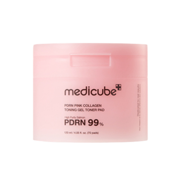 PDRN Pink Collagen Toning Gel Toner Pad