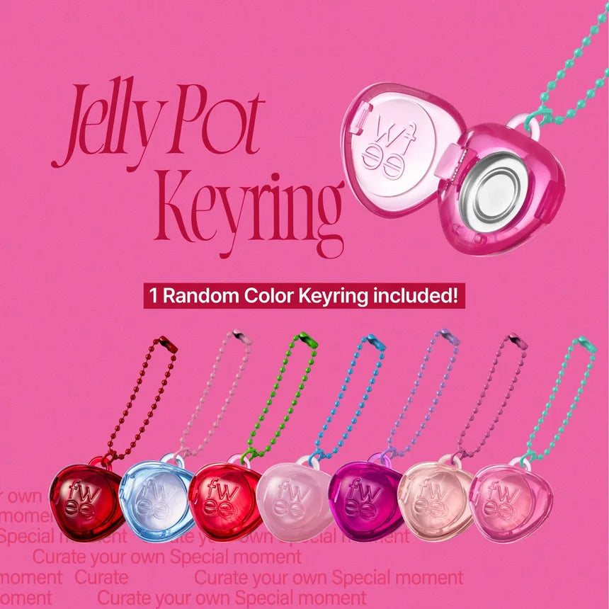 Lip & Cheek Glowy Jelly Pot Keyring Set