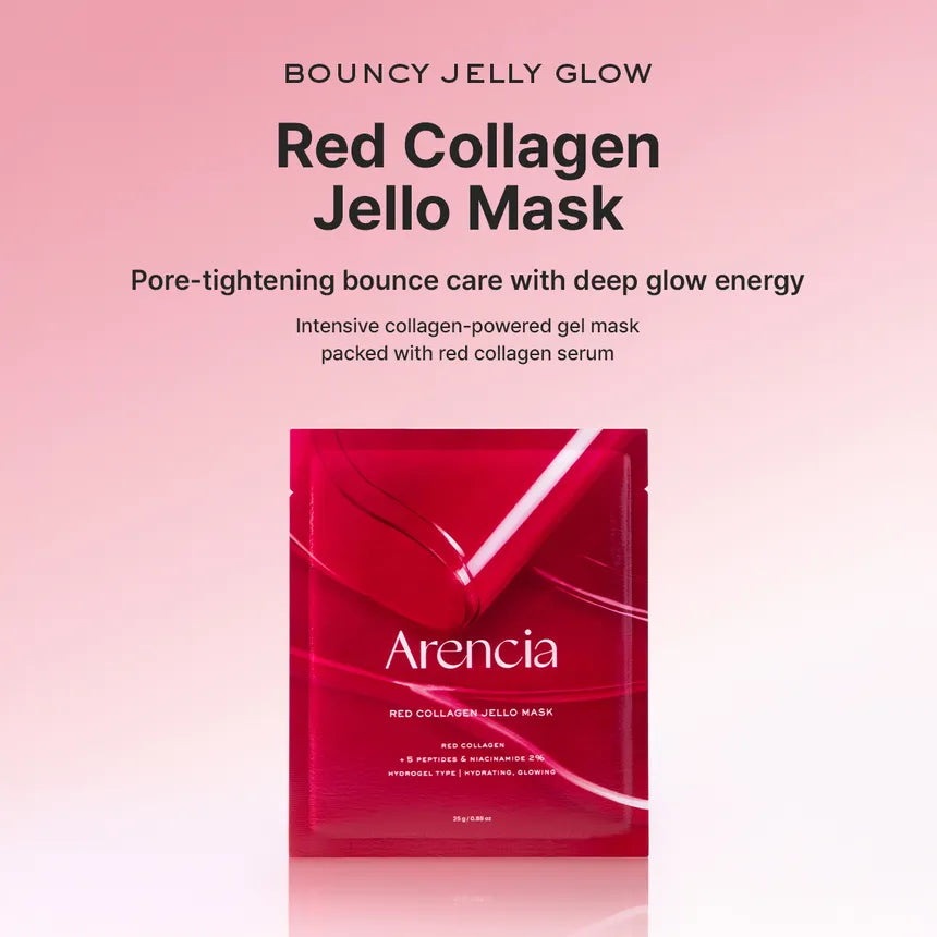 Red Collagen Jello Mask Set