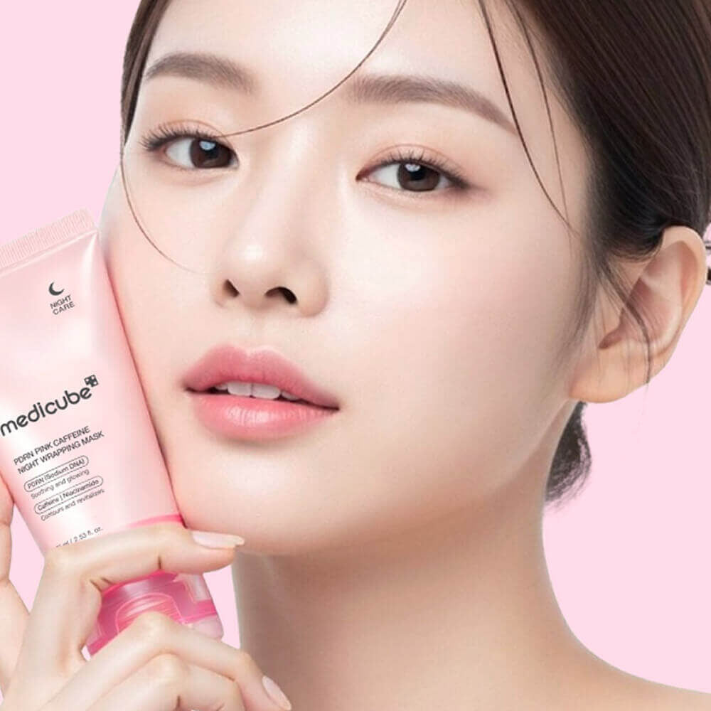 PDRN Pink Caffeine Night Wrapping Mask
