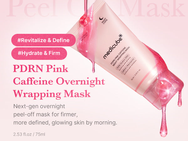 PDRN Pink Caffeine Night Wrapping Mask