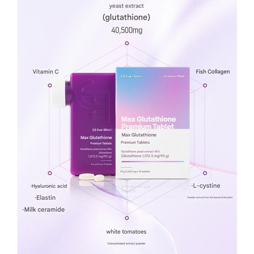 Max Glutathione Premium Tablet